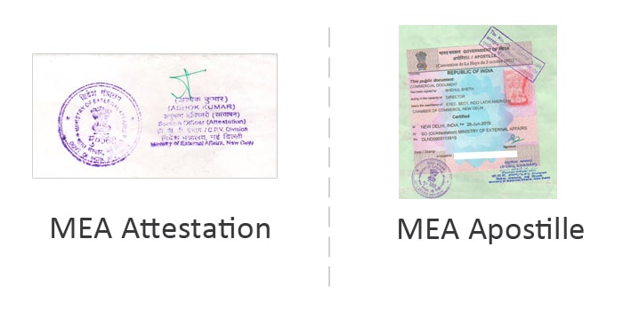 The difference between MEA Attestation and Apostille 
